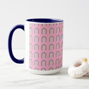 Caneca Boho Rainbow, legante feminino