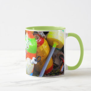 Caneca Boias de lagosta em Bass Harbor