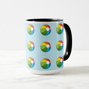 Caneca Bola Colorida de Praia