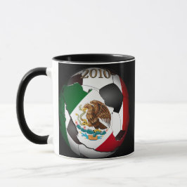 Caneca Bola de Futebol do México 2010