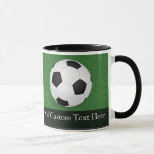 Caneca Bola de Futebol Personalizada