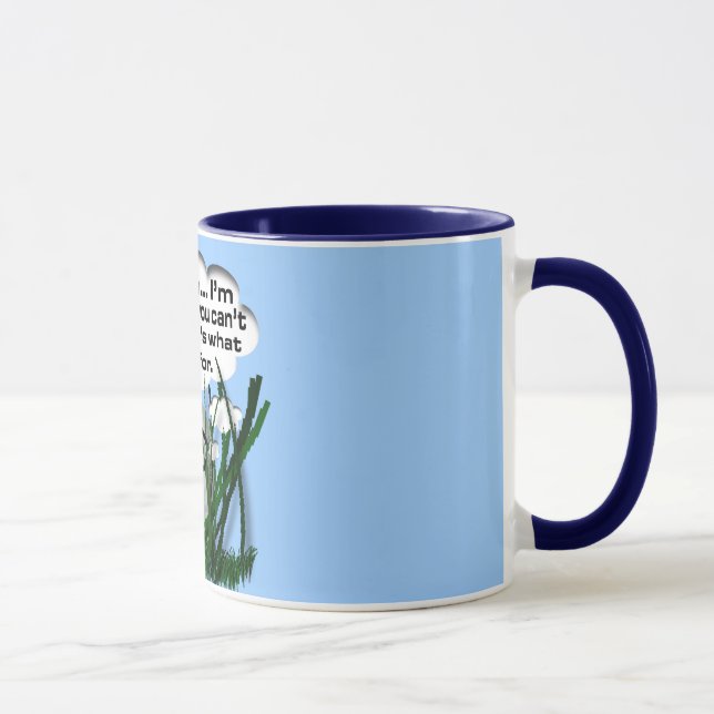 Caneca Bola de Widdle no áspero (Direita)