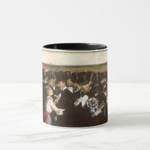 Caneca Bola mascarada na ópera de Edouard Manet
