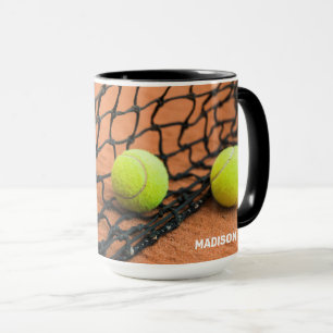 Caneca Bolas de Tênis com Texto Personalizado