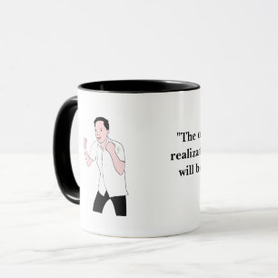 Caneca Bold Black Inspiration Quote Mug