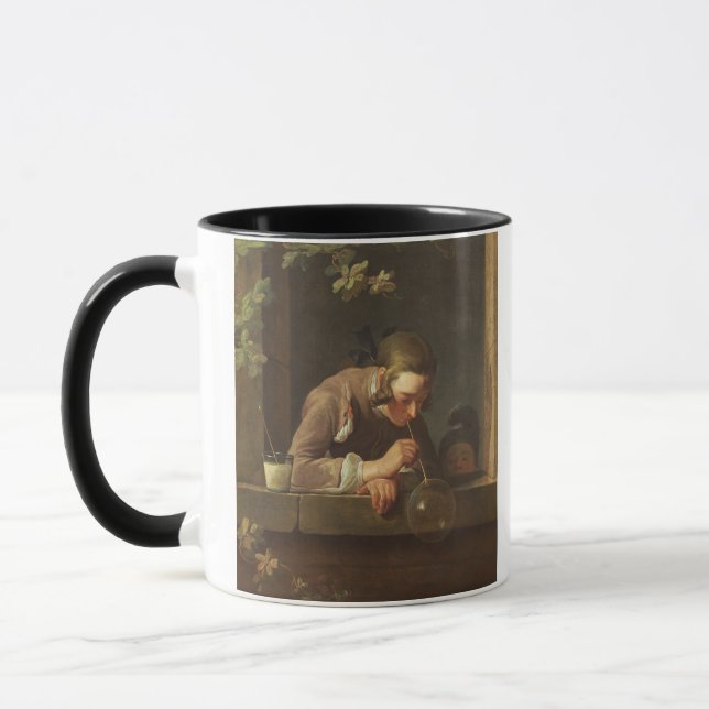 Caneca Bolhas de sabão, C. 1733 - 34 (óleo em canvas) (Esquerda)