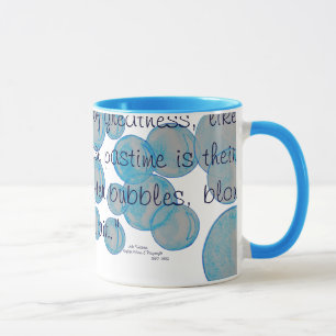 Caneca Bolhas sopradoras