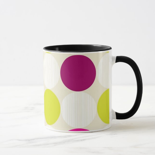 Caneca Bolinhas Mug (Direita)