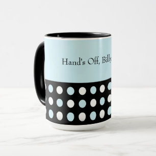Caneca Bolinhas personalizável