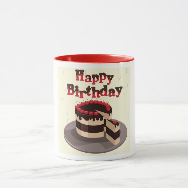 Caneca Bolo de aniversário (Centro)