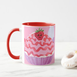 Caneca Bolo de morango
