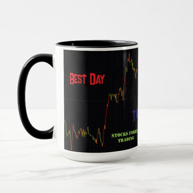 Caneca Bolsa de Valores - Bolsa de Valores - Comerciante  (Esquerda)