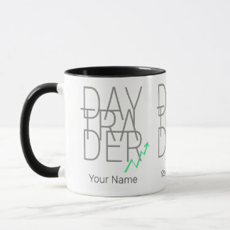 Caneca Bolsa de Valores do Dia Trader e Cryptocurrency