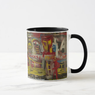 Caneca bolsa de valores do pacífico