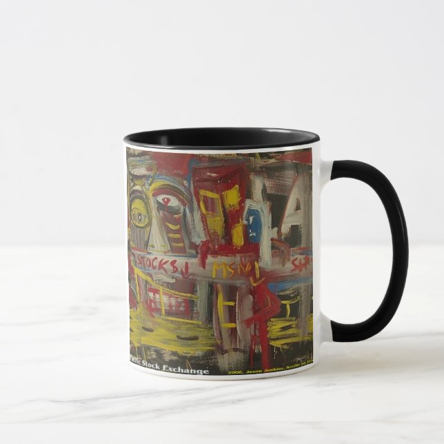 Caneca bolsa de valores do pacífico (Direita)