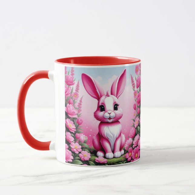 Caneca Bom Dia de Hoppin: Taça Coelhinha (Esquerda)