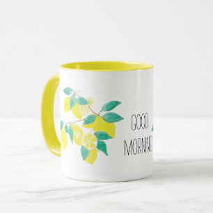Caneca Bom Dia Lemon Mug