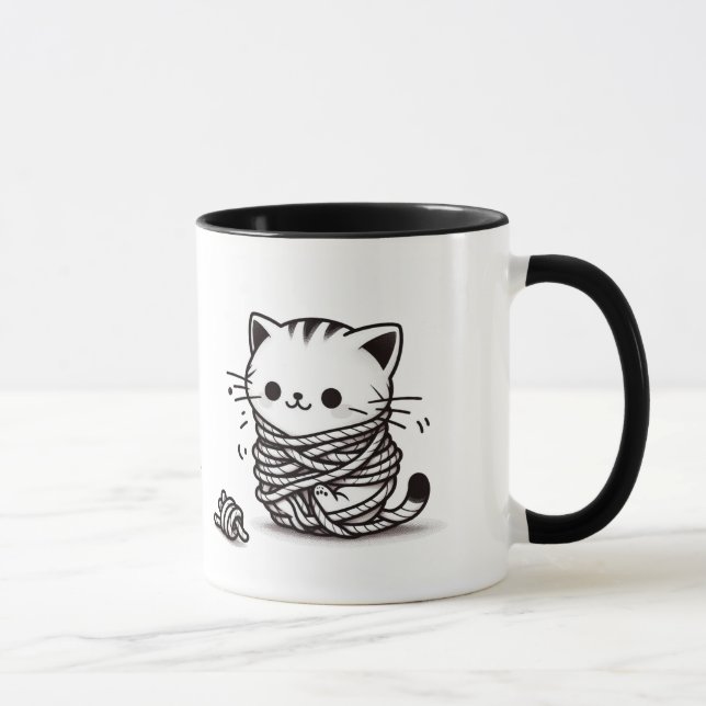 Caneca Bom dia personalizável shibari (Direita)