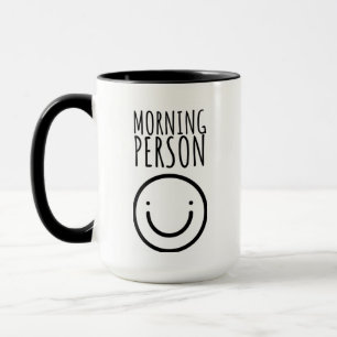 Caneca Bom Dia Pessoa Feliz Face Mug