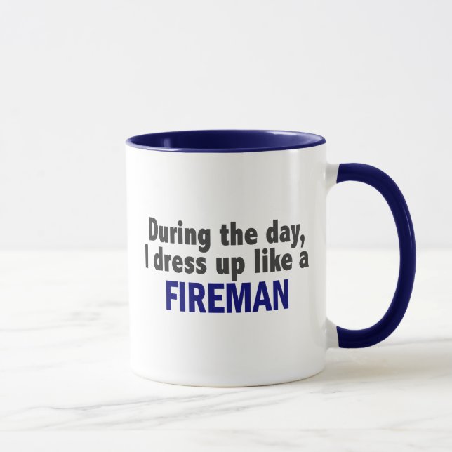 Caneca Bombeiro durante o dia (Direita)