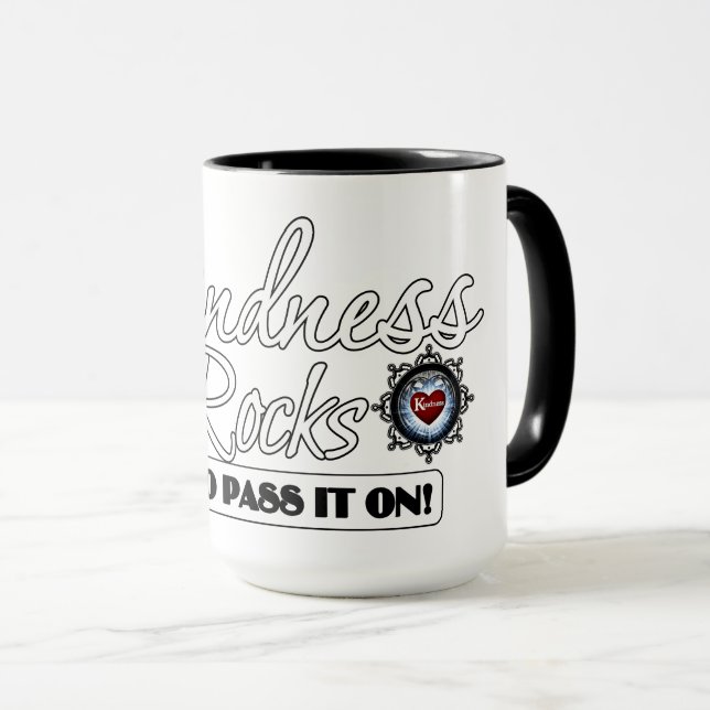 Caneca Bondade Rocks (Frente Esquerda)