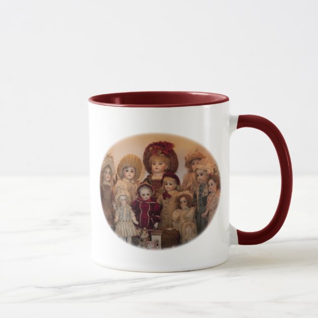Caneca Bonecas e Amigos Franceses Mug (Direita)