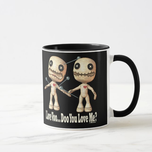 Caneca Bonecas VooDoo (Direita)