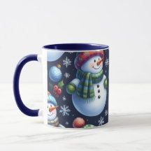 Boneco de Neve Festivo Aconchegante