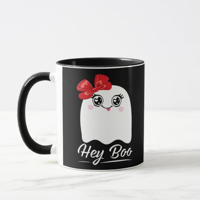 Caneca Bonita Boo Halloween (Esquerda)