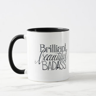 Caneca bonita brilhante de Badass
