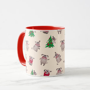 Caneca Bonita Cama de Natal