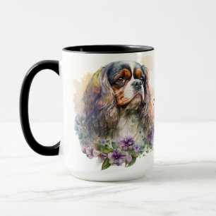 CANECA BONITA CAVALEIRA DE ÁGUA CHARLES SPANIEL
