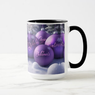 Caneca Bonita Enfeites de natal Puro Coffee Mug