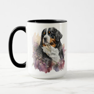 CANECA BONITA GUATERRA BERNESE MONTANHA CÃO