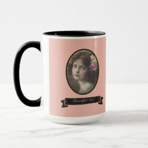 CANECA BONITA MENINA NOSTÁLICA MUG