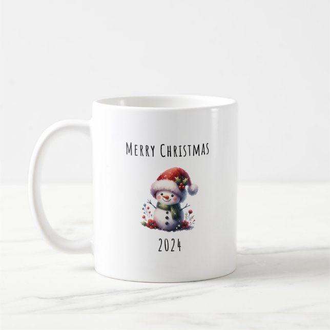 Caneca bonitinha de Natal (Esquerda)