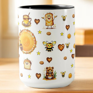 Caneca 🍯 bonitinho 💛 🥨