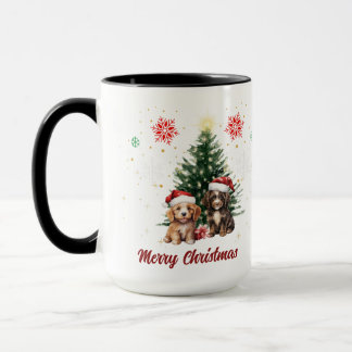 Caneca Bonitinho Puppia Café de Natal