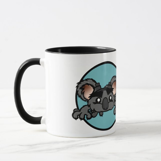 CANECA BONITO DA CAMPAINHA DO URSO DE KOALA (Esquerda)