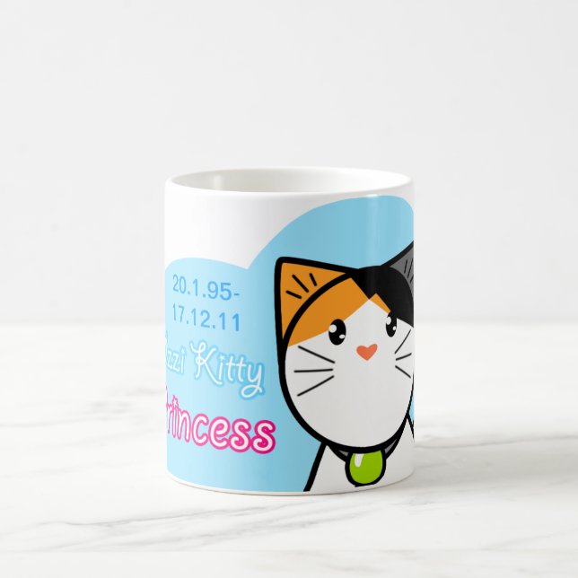 Caneca bonito de "princesa do gato de Kawaii do (Centro)
