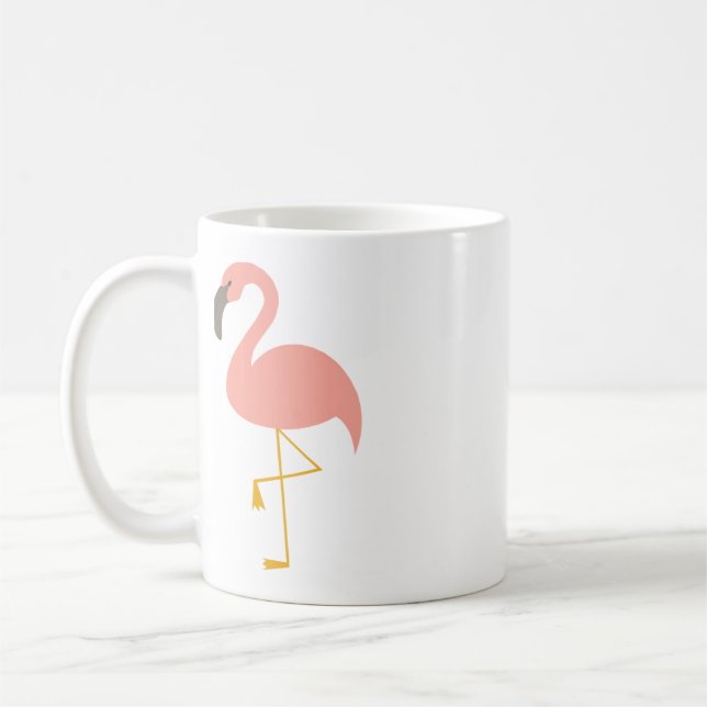 Caneca bonito do flamingo (Esquerda)