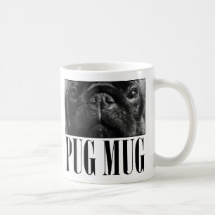 Caneca bonito do Pug