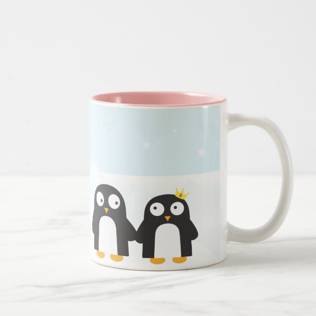 Caneca bonito dos pinguins (Direita)