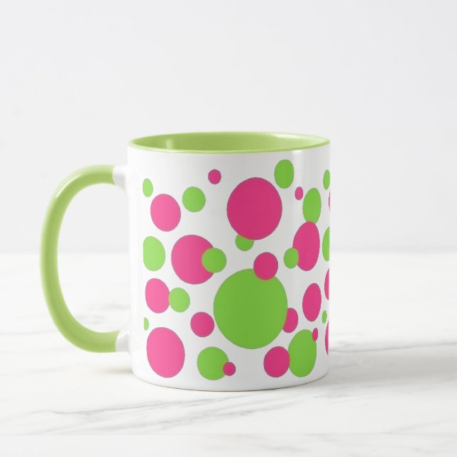 Caneca Bonito em Bolinhas (Esquerda)