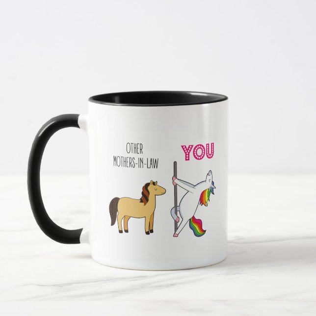 Caneca Bonito Favor De Casamento Para A Mãe-De-Direito, U (Esquerda)