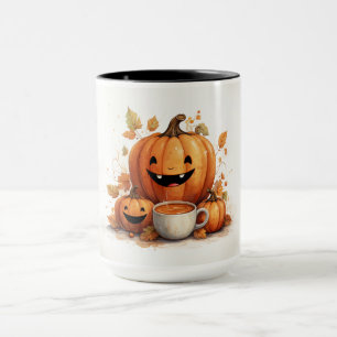 Caneca Bonito Jack-O-Lanternas