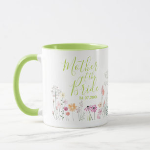 Caneca Bonito Madre de Flor Selvagem da Mug Bride