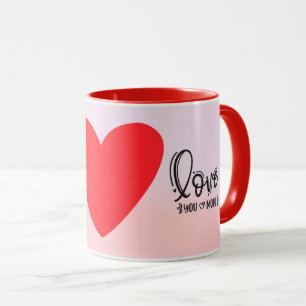 Caneca Bonito Te Amo Mais Casal Dia de os namorados