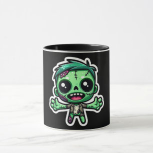 Caneca Bonito, zumbi de desenho animado