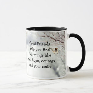 Caneca Bons Amigos, Amizade, Cota de Arte